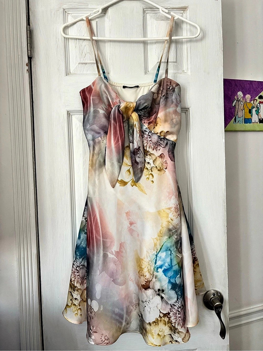 NEMO Floral Mini Dress in Multicolor Like New